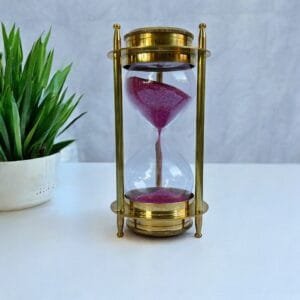Brass Hourglass
